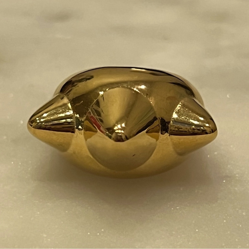Gold Statement Ring - image 1